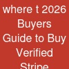 where t 2026 Buyers Guide to Buy Verified Stripe ...