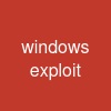 windows exploit