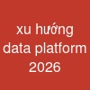 xu hướng data platform 2026