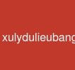 xulydulieubangaiagent