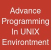 Advance Programming In UNIX Environtment