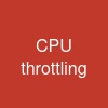 CPU throttling