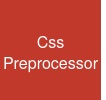 Css Preprocessor