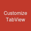 Customize TabView