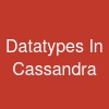 Datatypes In Cassandra