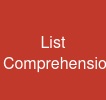 List Comprehension