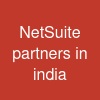 NetSuite partners in india