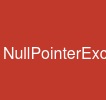 NullPointerExceptions