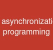 asynchronization programming