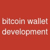 bitcoin wallet development