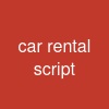 car rental script