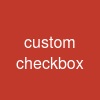 custom checkbox