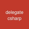 delegate csharp