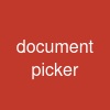 document picker