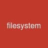 filesystem