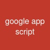 google app script