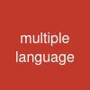 multiple language