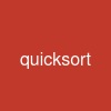quicksort
