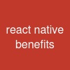 react native benefits