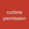 runtime permission