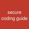 secure coding guide