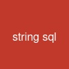 string sql