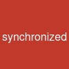 synchronized