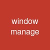 window manage