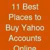 11 Best Places to Buy Yahoo Accounts Online Safely (2026 ...