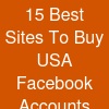 15 Best Sites To Buy USA Facebook Accounts