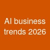 AI business trends 2026
