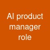AI product manager role