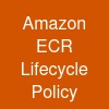Amazon ECR Lifecycle Policy