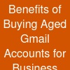 Benefits of Buying Aged Gmail Accounts for Business Growth