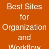 Best Sites for Organization and Workflow