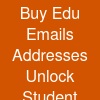 Buy Edu Emails Addresses | Unlock Student Discounts & ...