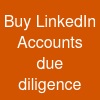 Buy LinkedIn Accounts due diligence