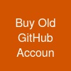 Buy Old GitHub Accoun