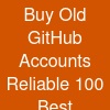 Buy Old GitHub Accounts | Reliable & 100% Best Accounts