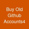 Buy Old Github Accounts4