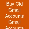 Buy Old Gmail Accounts Gmail Accounts