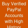 Buy Verified PayPal Accounts with High History