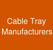 Cable Tray Manufacturers