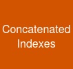 Concatenated Indexes