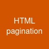 HTML pagination