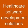 Healthcare software development solutions
