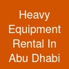 Heavy Equipment Rental In Abu Dhabi