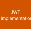 JWT implementation
