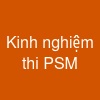 Kinh nghiệm thi PSM