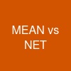 MEAN vs .NET